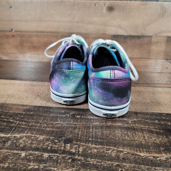 Vans Authentic Off The Wall Cosmic Galaxy Space Women's Skate Shoes US Size 6 - Picture 4 of 7